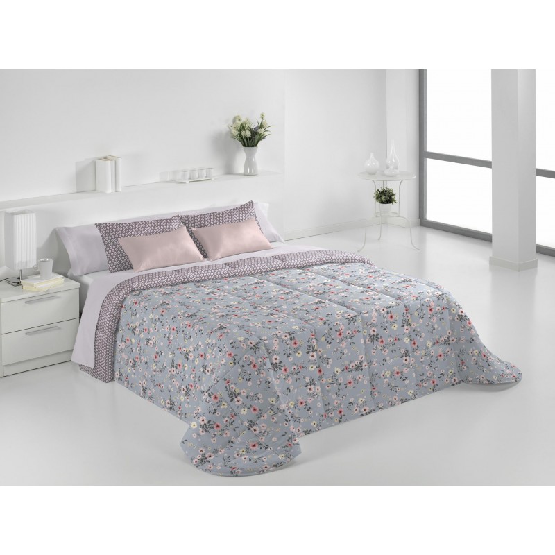 Edredón Invierno Reversible Esther a precio barato Medidas Cama 150 cm  Color Aguamarina