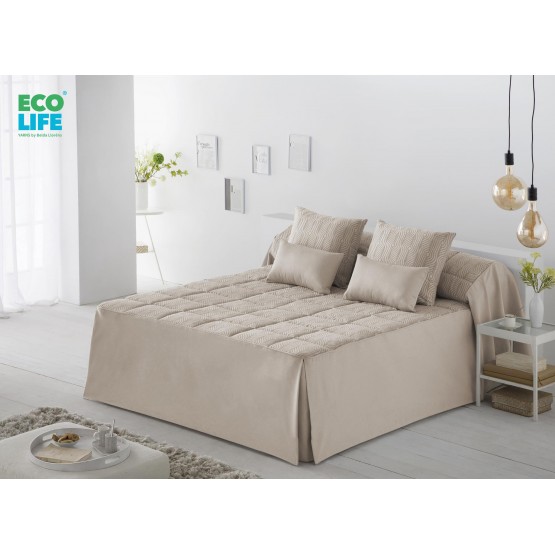 digerir despierta Mensajero Colcha edredón KIM BEIGE [ Edredones Baratos - Comprar edredón online]