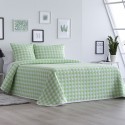 COLCHA JACQUARD LENZO VERDE PISTACHO