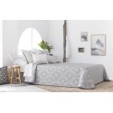 COLCHA JACQUARD PEÑISCOLA GRIS