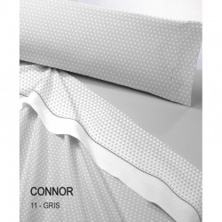 JUEGO DE SABANAS TERMICA CONNOR GRIS