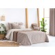 COLCHA BOUTI JACQUARD LUARCA BEIGE