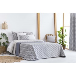 COLCHA BOUTI JACQUARD LUARCA GRIS