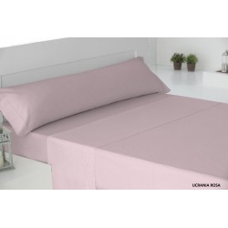 JUEGO DE SÁBANAS FRANELA UCRANIA ROSA