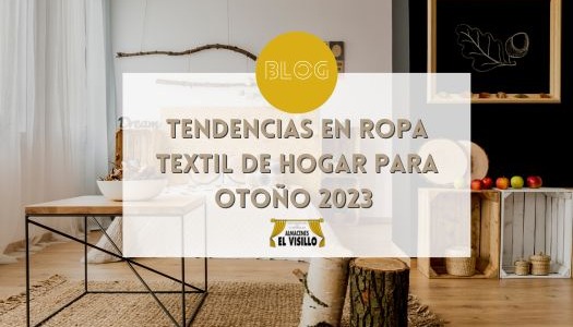 Tendencias en ropa textil de hogar para otoño 2023 