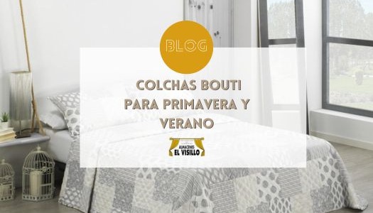 Colchas Bouti para primavera y verano